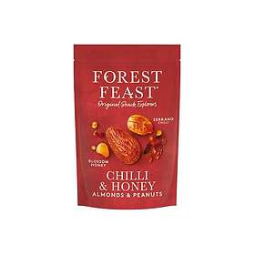 Forest Feast Serrano Chilli Honey Peanuts & Almonds 120g 8-pack