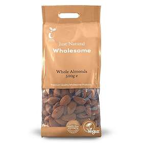 Just Natural Wholesome Whole Almonds 500g