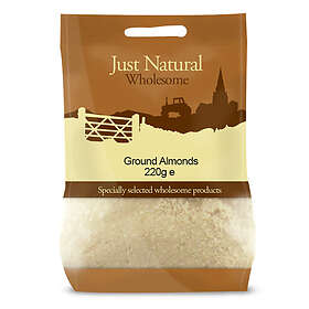 Just Natural Ground Almonds 220g 2-pack