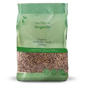 Just Natural Organic Sunflower Seeds 1kg 2-pack