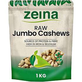 Zeina's Jumbo Cashew Nuts Raw 1kg