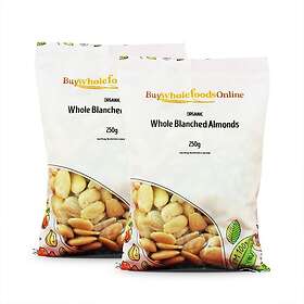 BWFO Organic Whole Blanched Almonds 500g