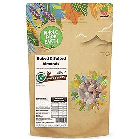 Wholefood Earth Almonds Roasted and Salted 250g