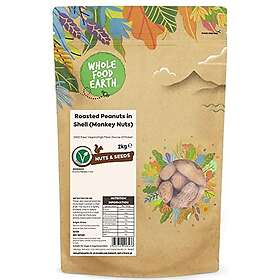 Wholefood Earth Roasted Peanuts in Shell 2kg