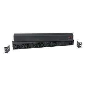 APC Basic Rack-Mount PDU 12-Voies Montage en Rack AC 208/230V Entrée IEC 60320 C