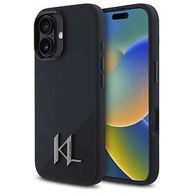 Karl Lagerfeld Shadow Metal Initial Fodral med MagSafe för iPhone 16