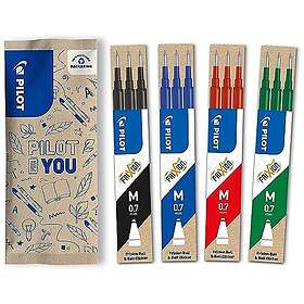 Pilot FriXion FLW550501PCE Gelpennpåfyllning 0.7mm Flerfärgad 12-Pack