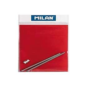 MiLAN LWM10404 Pen Refill 0.7mm Blå Röd