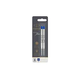 Parker Quinkflow Kuglepen Refill Medium Blå 2-Pack