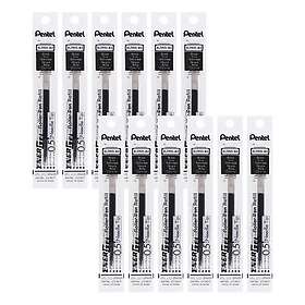 Pentel LR7-A Gel Pen Refill 0.7mm Black 12-Pack
