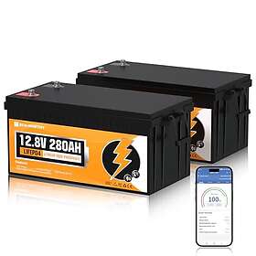Eco-Worthy LiFePO4 12V 280Ah 2-pack