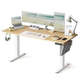 Songmics LSD136Y01 Sähköinen Korkeussäädettävä Työpöytä 160x70 cm