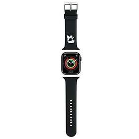 Karl Lagerfeld Karl Head Nahkaranneke Apple Watch 42mm/44mm/45mm/49mm