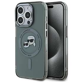Karl Lagerfeld IML Karl&Choupette Cover til iPhone 15 Pro Max