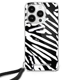 Karl Lagerfeld IML Zebra Pattern Fodral för iPhone 16