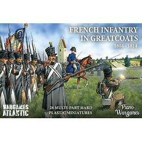 Napoleon 's Wars French Infantry in Greatcoats (1804-1814) 28mm