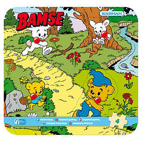 Egmont Kärnan Bamse i skoven Knop Puslespil