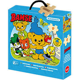 Egmont Kärnan Bamse Da Bamse var lille 9 Brikker