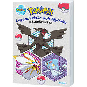 Egmont Kärnan Pokémon Legendariska Och Mytiska Målarbok