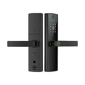INF Smart Lock med Titthål Fingeravtryck Lösenord och Nyckel