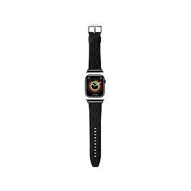 Karl Lagerfeld Saffiano Monogram Band för Apple Watch 38mm/40mm/41mm