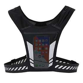 Skalo Running Vest with Phone Pocket Heijastava Harjoitusliivi (Miesten)