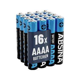 Absina Alkali-Mangan AAAA 16-pack