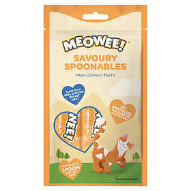 Meowee! Savoury Spoonables Kermainen Puré Kana 3x112g