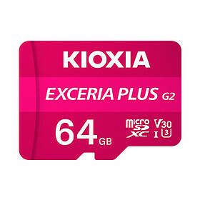 Kioxia LMPL2M064GG2 microSDXC Class 10 UHS-I 100MB/s 64Go