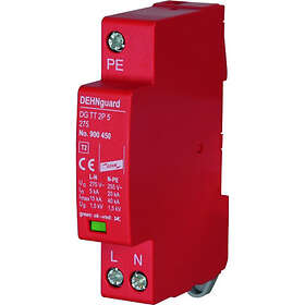 Desitek Overspændingsbeskyttelse Dehnguard TT 2P 275 Kompakt Højstrøm