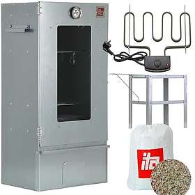 ITA Food Smoker Electric 81cm 3-Rack Alloy Steel