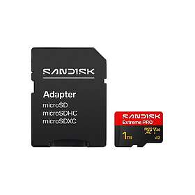 SanDisk Extreme PRO microSDXC UHS-I U3 V30 A2 250/170MB/s 1To