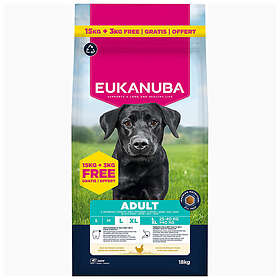 Eukanuba Premium Nutrition Aikuinen Suuri & Jättirotu 18kg