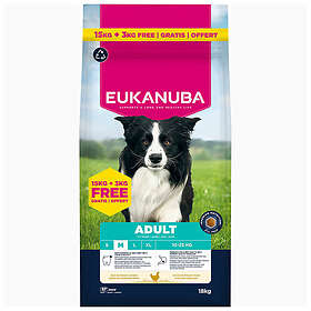 Eukanuba Premium Nutrition Aikuinen Medium Breed 18kg