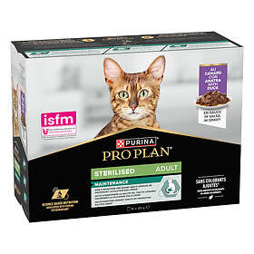 Purina ProPlan Adulte Stérilisé Sachets 10x0,085kg