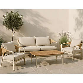 Homeshop Sines Loungesæt Sandgrå Ramme 7701014