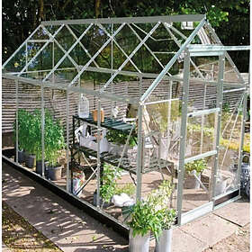 Halls ICON 6 Drivhus med 3mm Hærdet Glas Aluminiumram 6.1m² 1.83x3.05x2.13m