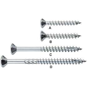 NKT 70070 Universalskrue 4,0x30mm FZB 200stk