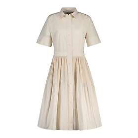 Gant Ctn Pleated Ss Skjortekjole