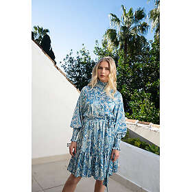 Saga Wide Small Paisley Kjole