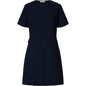 Selected Slftora Slim SS Kort Klänning