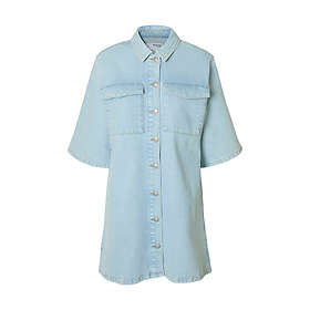 Harper Selected Femme Kort Denim Kjole