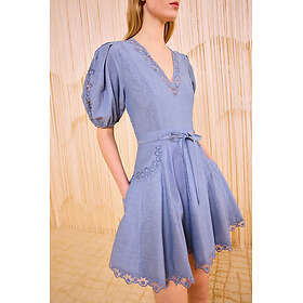 Ulla Johnson Camila Kort Ermet Minikjole