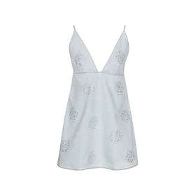 Rotate OTA1140641468 Denim Stud Miniklänning