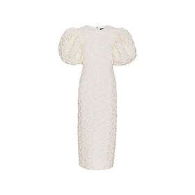Rotate Birger Christensen R746 Jacquard Puffy Kjole Midi