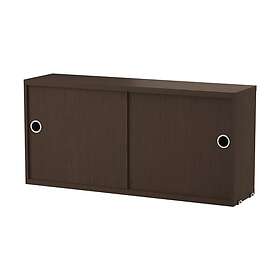 String Armoire de Rangement avec Portes Coulissantes 78x20cm