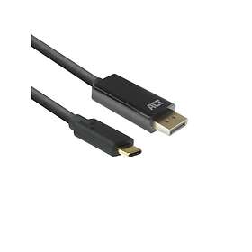 Act. AC7325 USB-C - DisplayPort 2m Videokaapelisoitin