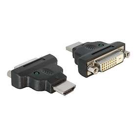 DeLock 65020 DVI-D Hona till HDMI Hane Adapter
