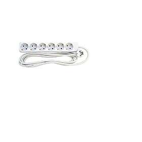 E-Line 6-Vejs Stikdåse 1.5m F-8530316