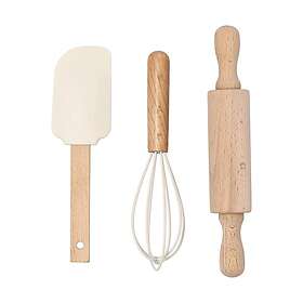 Nordwik Ensemble d'ustensiles de Pâtisserie pour Enfants 3 pièces